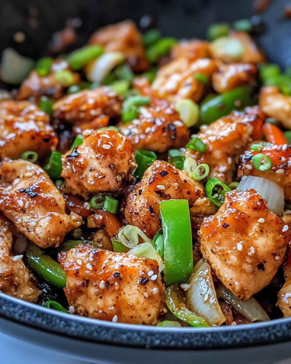 Ultimate Black Pepper Chicken recipe image