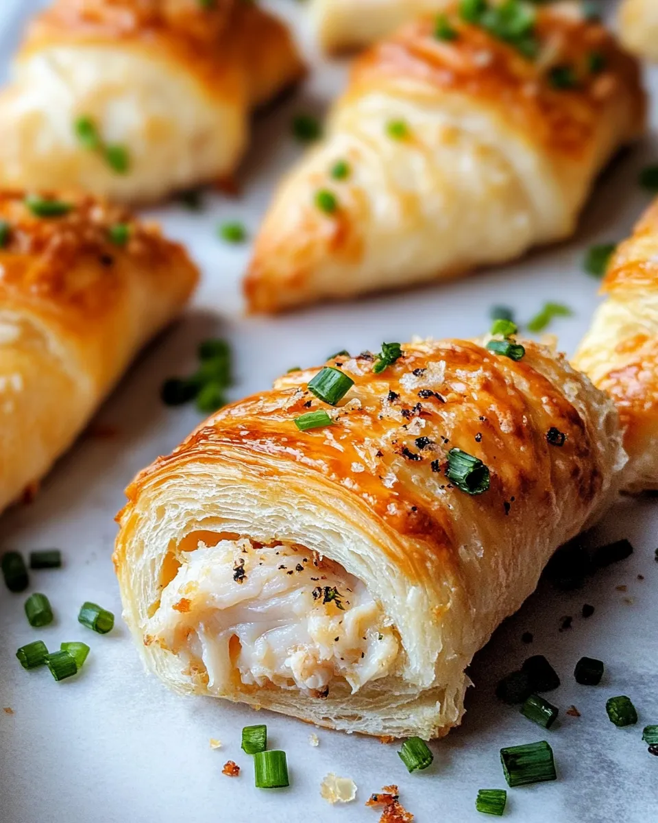 Classic Crab Crescent Rolls image