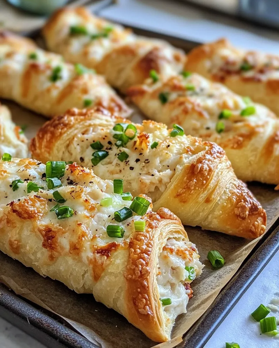 Delicious Crab Crescent Rolls dish photo
