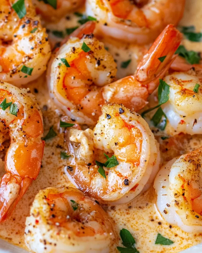 Quick Cream Shrimp food shot
