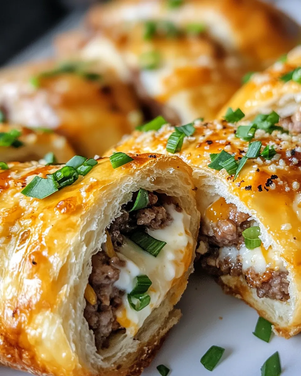 Easy Crescent Sausage Cream Cheese dish photo