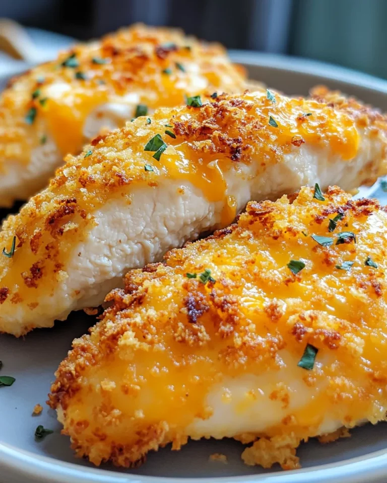 Homemade Crispy Cheddar Chicken Recipe photo