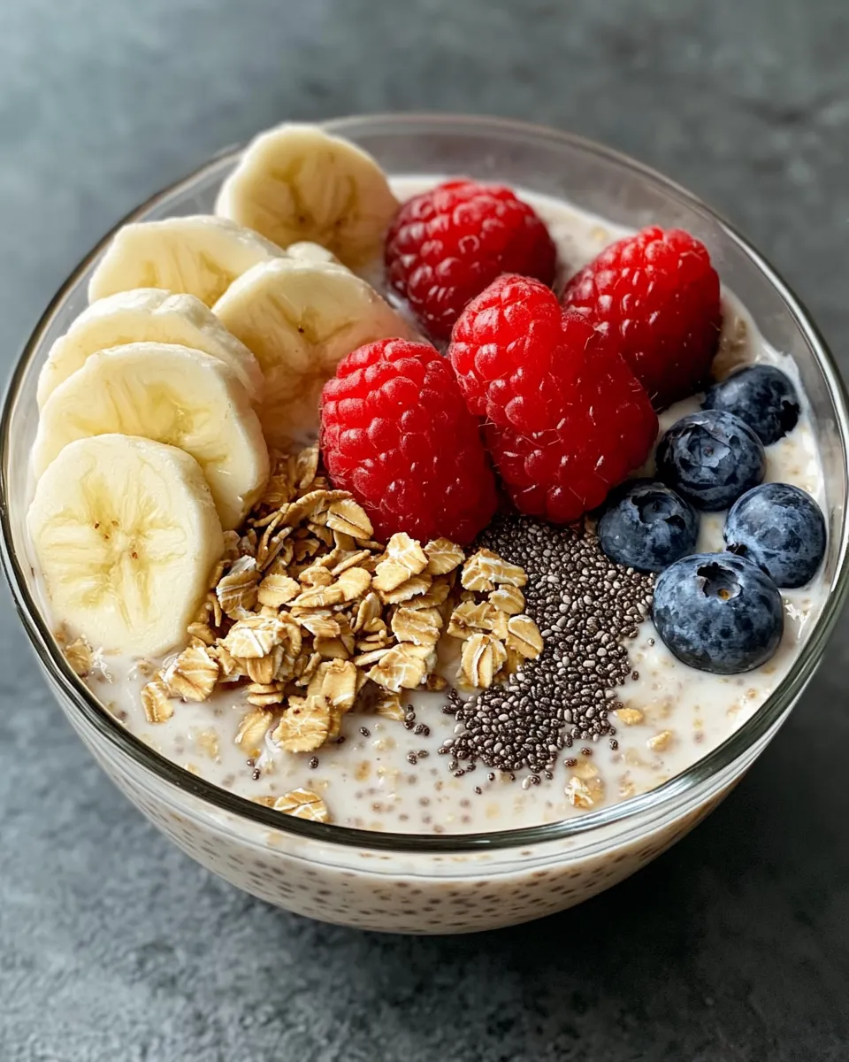 Quick Delicious Overnight Oats 5 Ways food shot