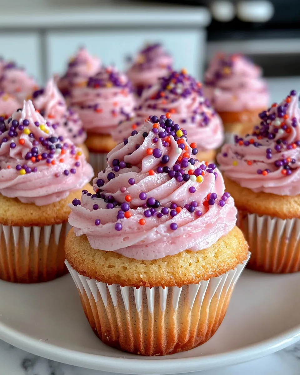Classic Grape Soda Cupcakes dish photo