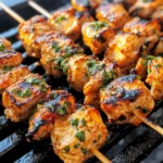 Homemade Grilled Chicken Bites Recipe photo