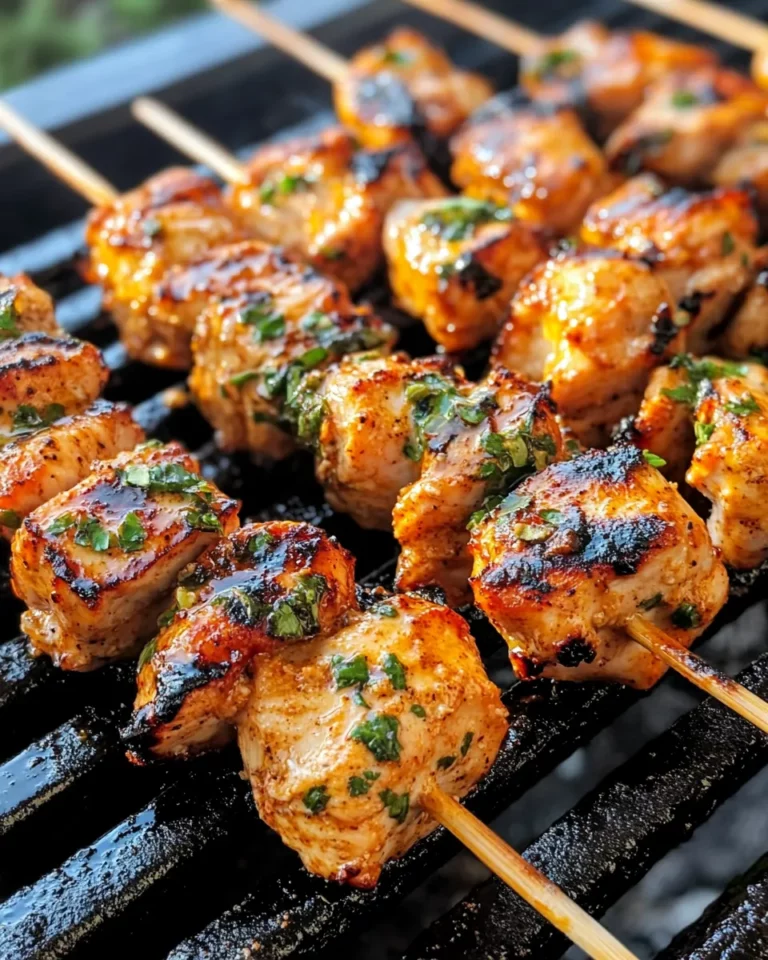Homemade Grilled Chicken Bites Recipe photo