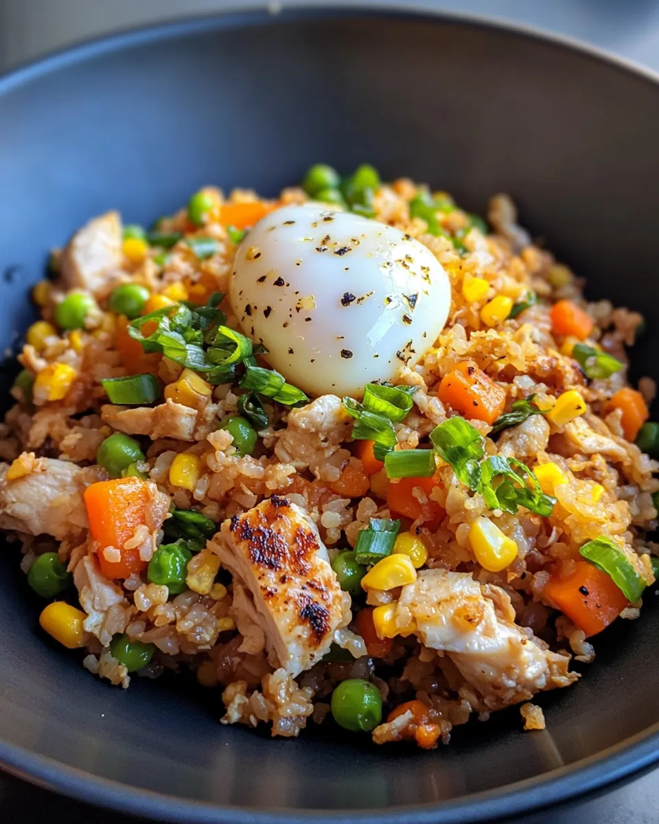 Easy Homemade Low-Carb Cauliflower Fried Rice photo