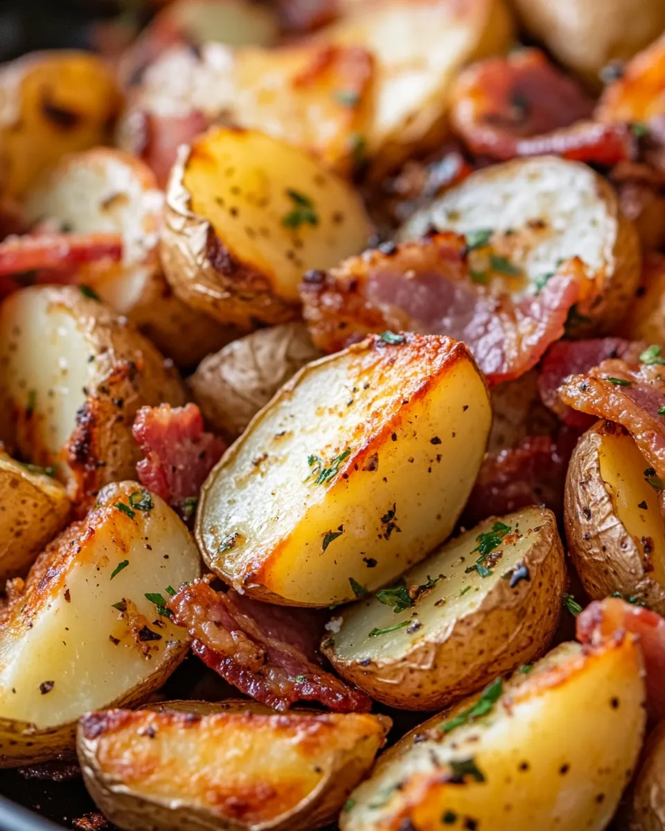 Delicious Honey Bacon Roasted Potatoes picture