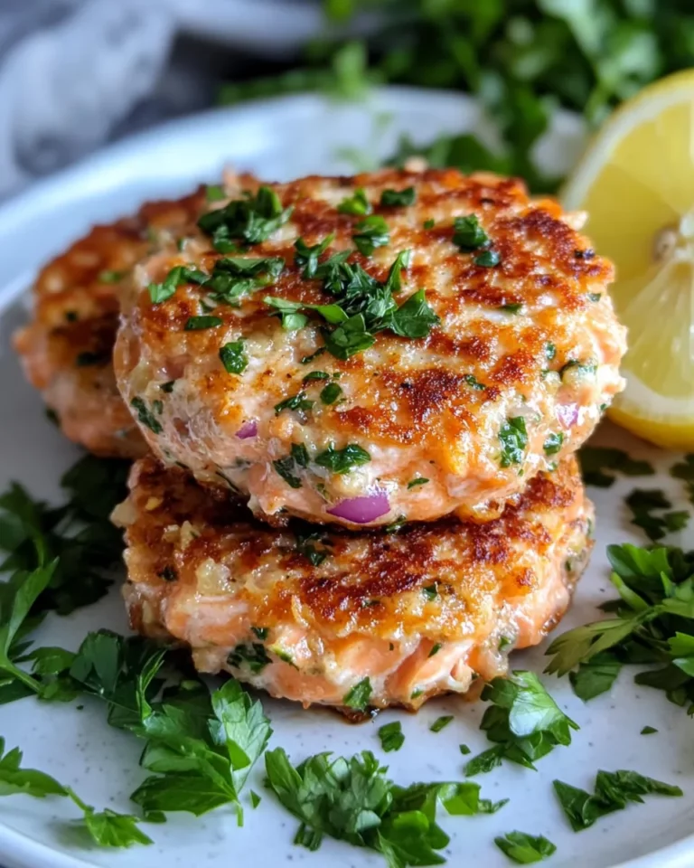 Homemade Mediterranean Diet Salmon Patties photo