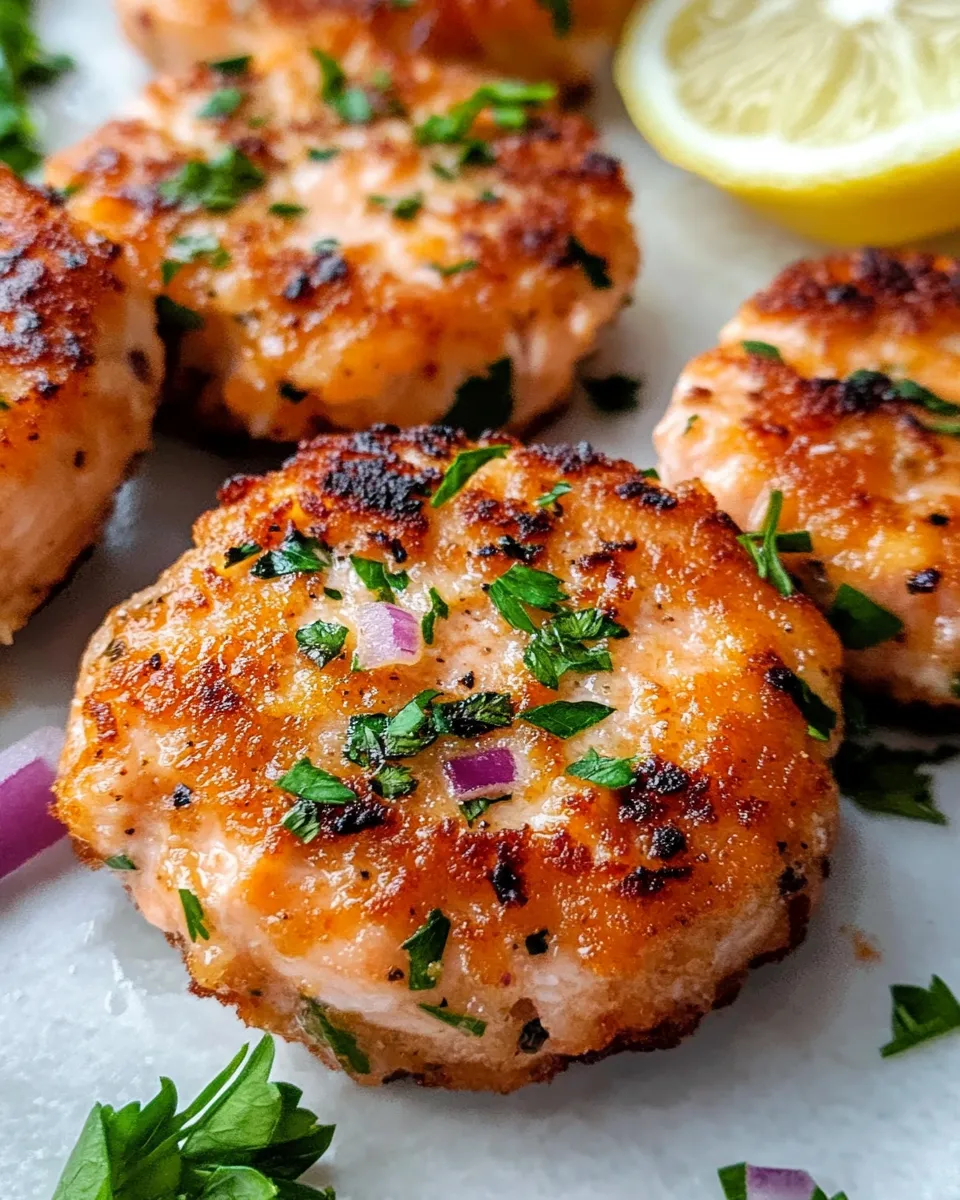 Classic Mediterranean Diet Salmon Patties image