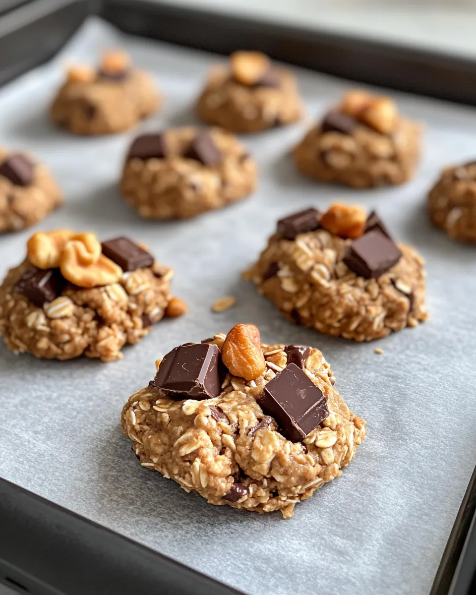 Classic No Bake Protein Cookies image