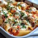 Homemade Seafood Stuffed Shells recipe photo