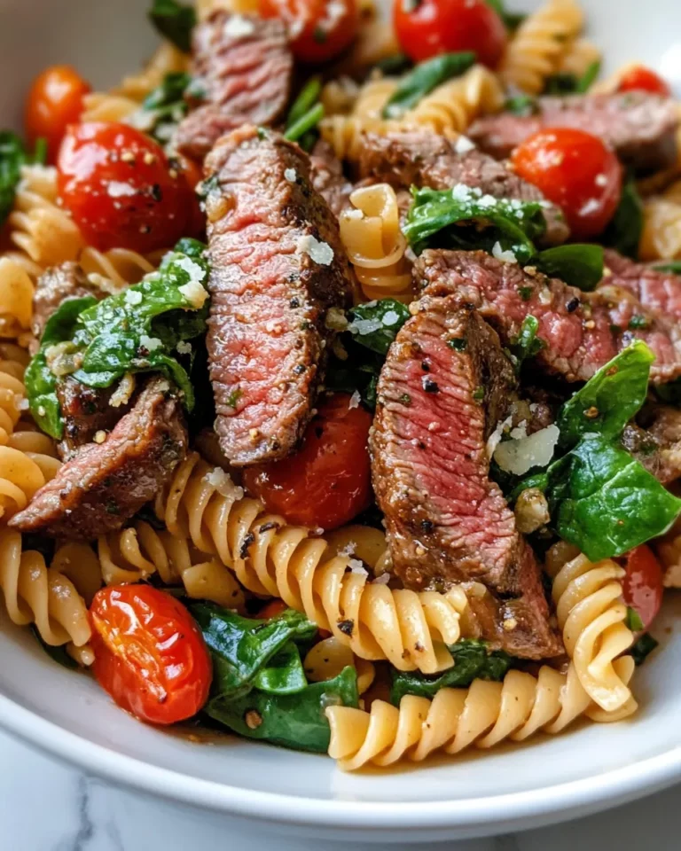 Homemade Steak Bites And Pasta image