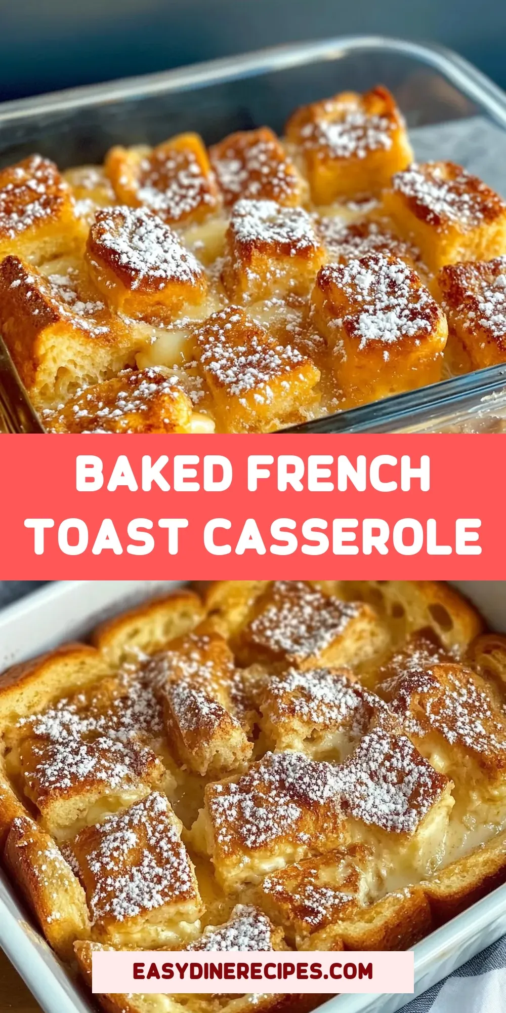 Savory Baked French Toast Casserole