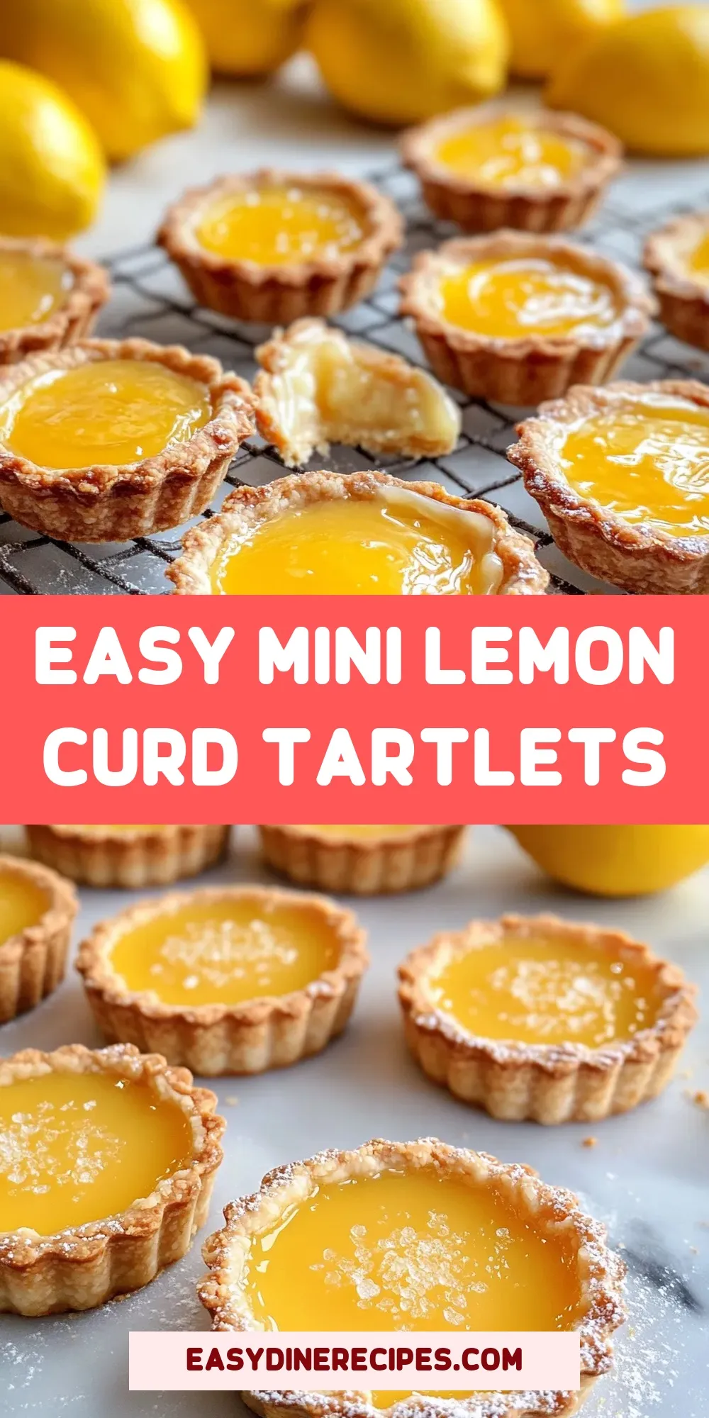 Easy Easy Mini Lemon Curd Tartlets Recipe