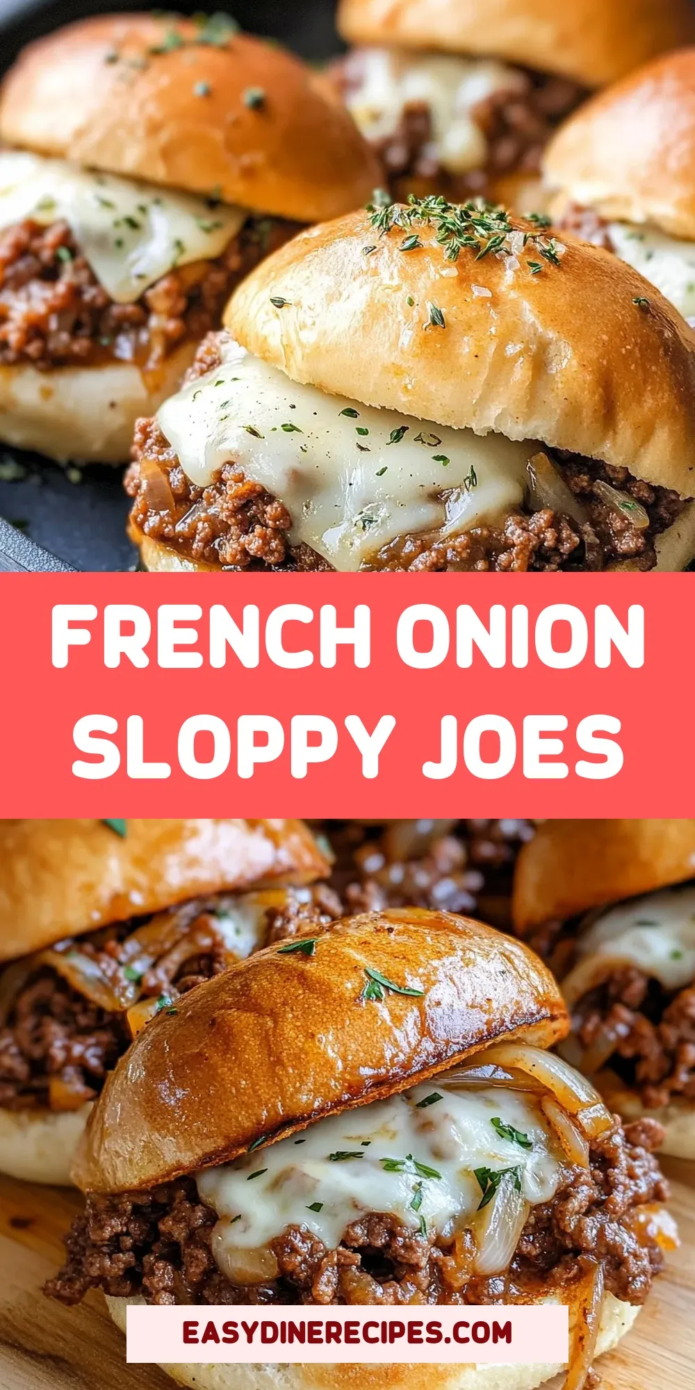 Easy French Onion Sloppy Joes Recipe