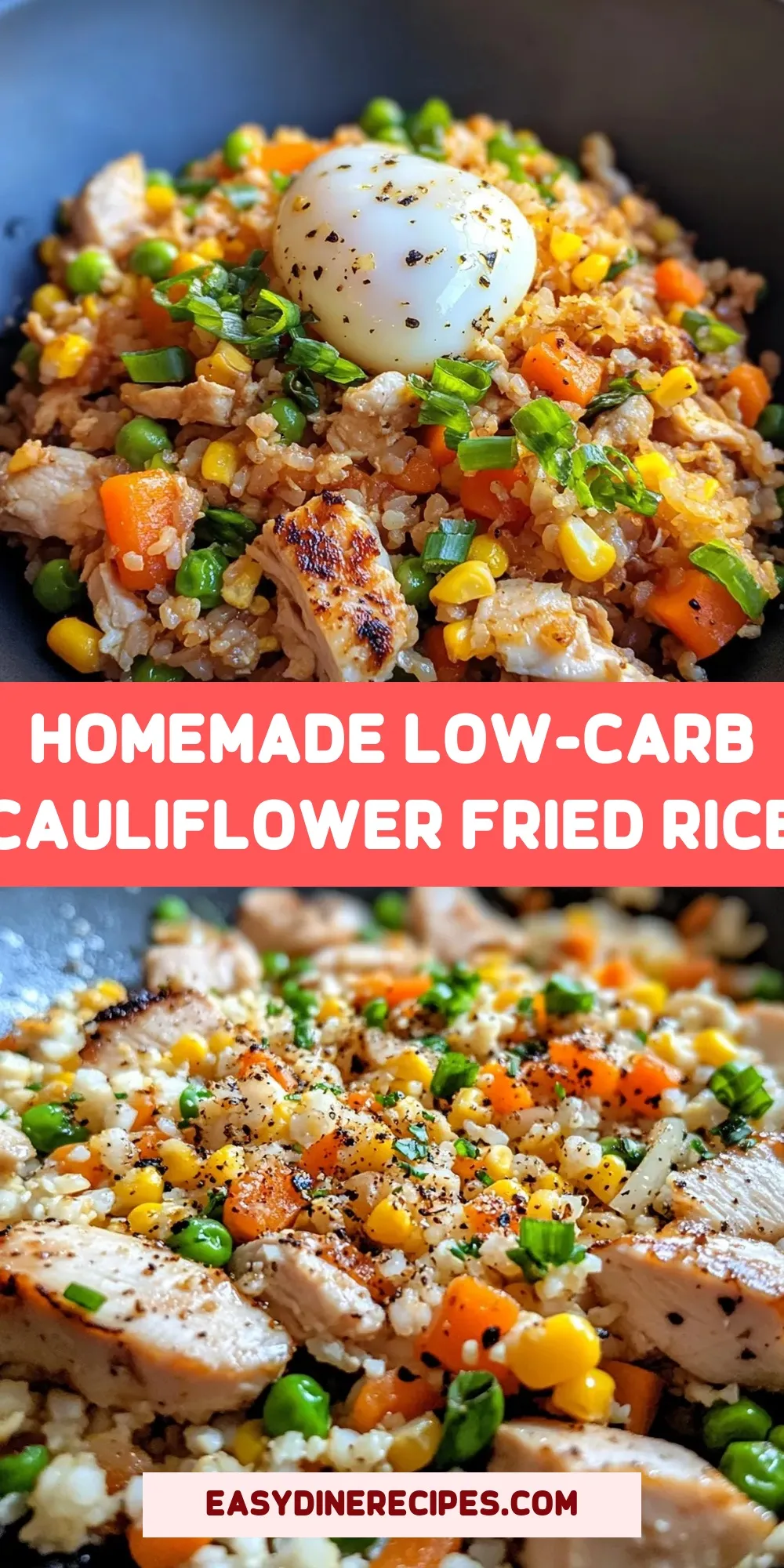 The Best Homemade Low-Carb Cauliflower Fried Rice Ever
