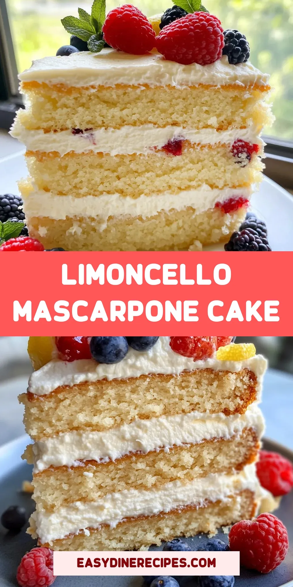 The Best Limoncello Mascarpone Cake Ever