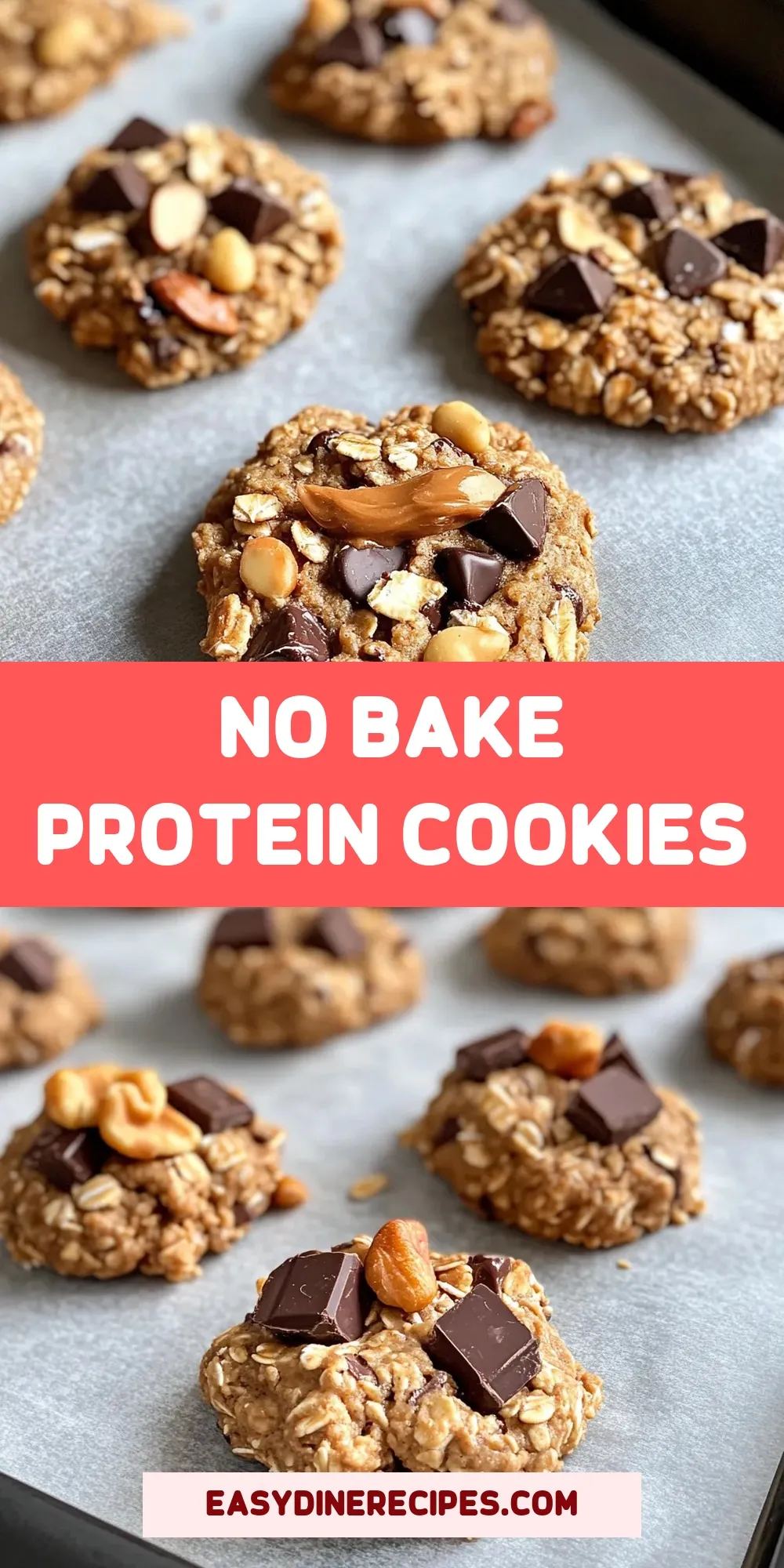 No Bake Protein Cookies Recipe