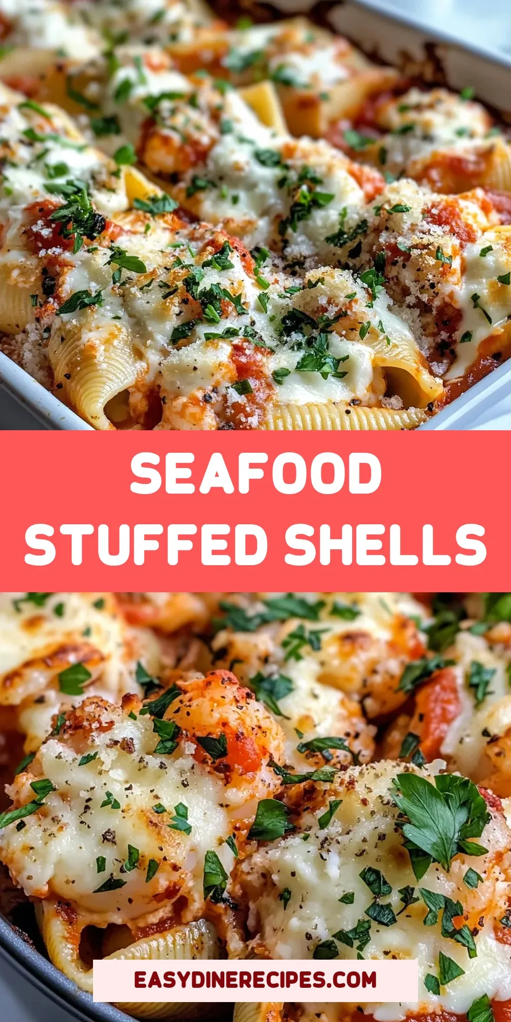 Seafood Stuffed Shells Recipe