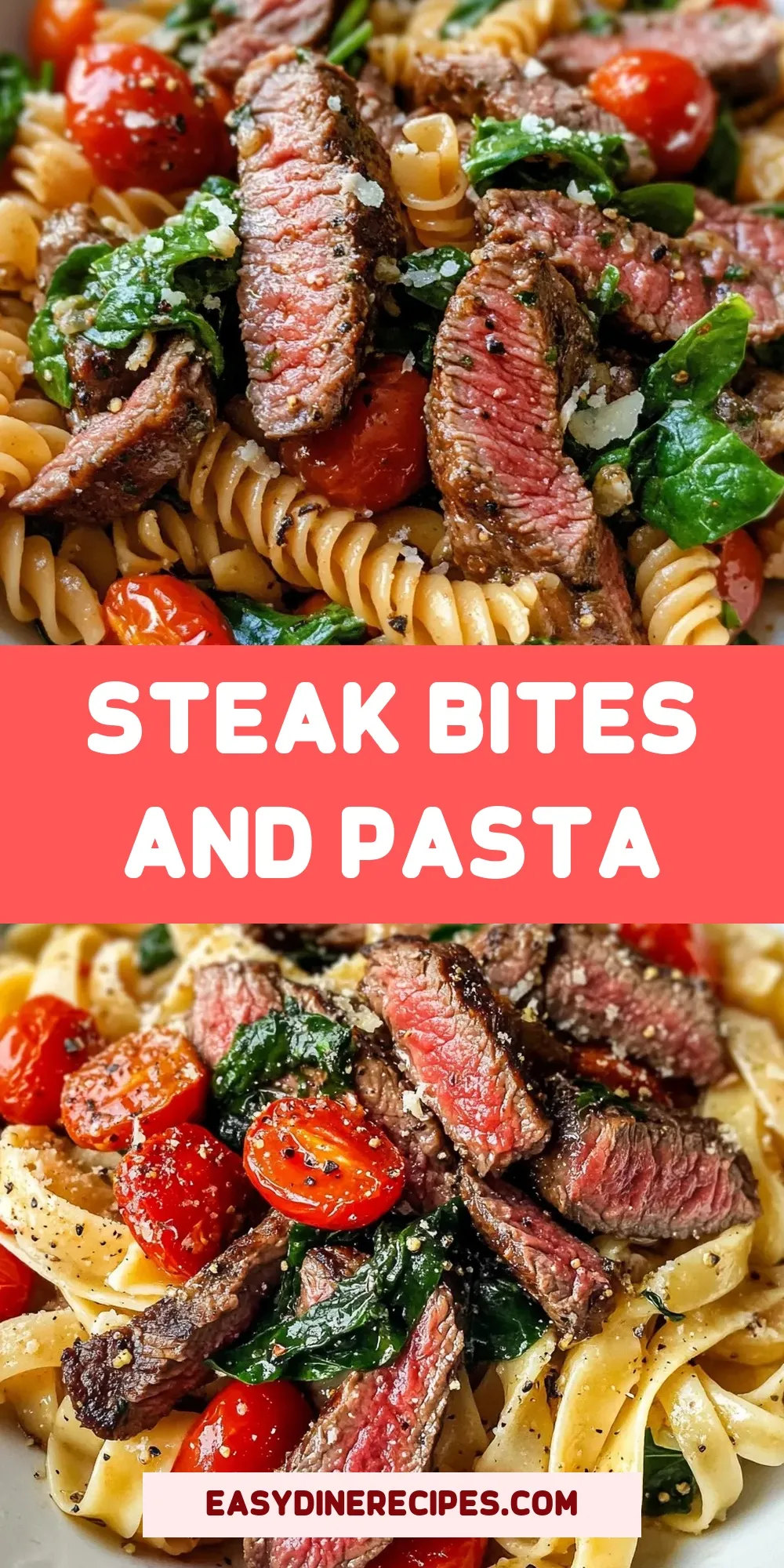 Easy Steak Bites And Pasta Recipe