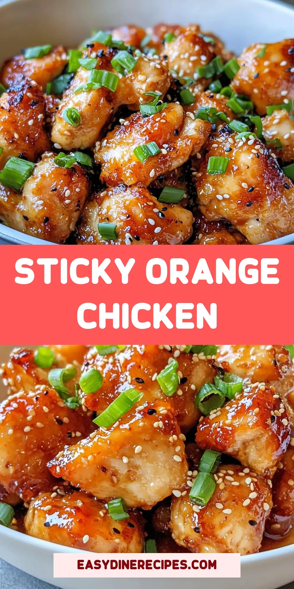 How To Make Creamy Sticky Orange Chicken