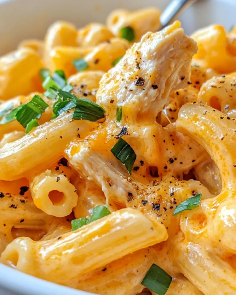 Homemade Cheesy Buffalo Chicken Mac recipe photo