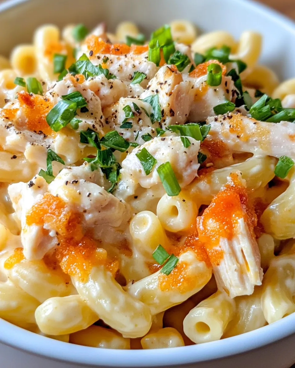 Delicious Cheesy Buffalo Chicken Mac plate image