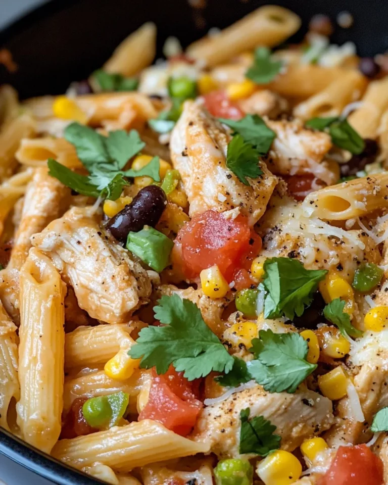 Homemade Cheesy Chicken Taco Pasta recipe photo