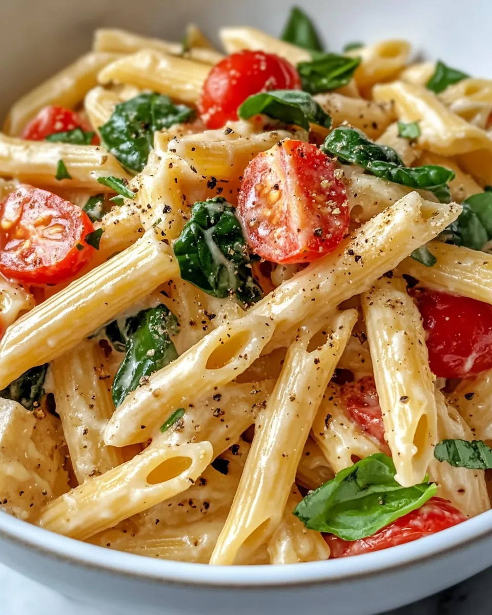 Classic Creamy Boursin Cheese Pasta dish photo