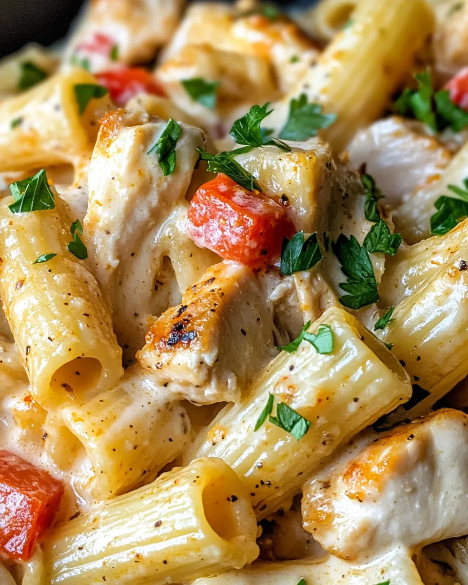 Homemade Creamy Cajun Chicken Rigatoni recipe photo