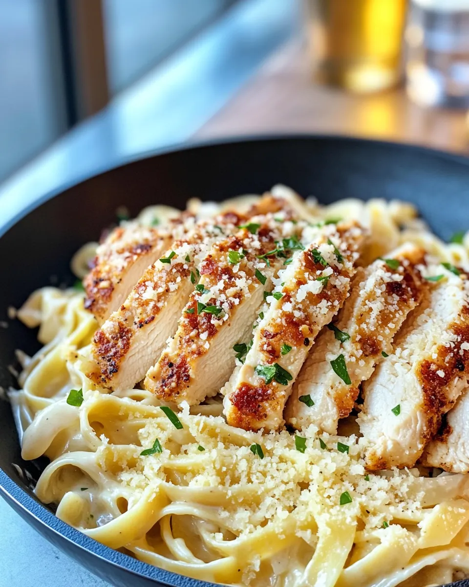 Easy Creamy Chicken Alfredo Pasta Supreme recipe photo