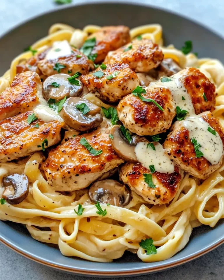 Homemade Creamy Chicken Marsala Pasta recipe photo