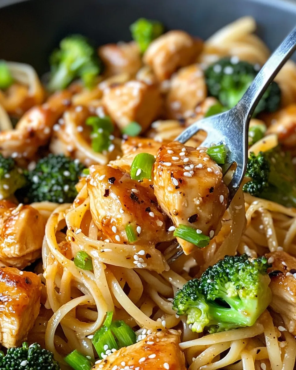 Classic Honey Garlic Chicken Pasta image