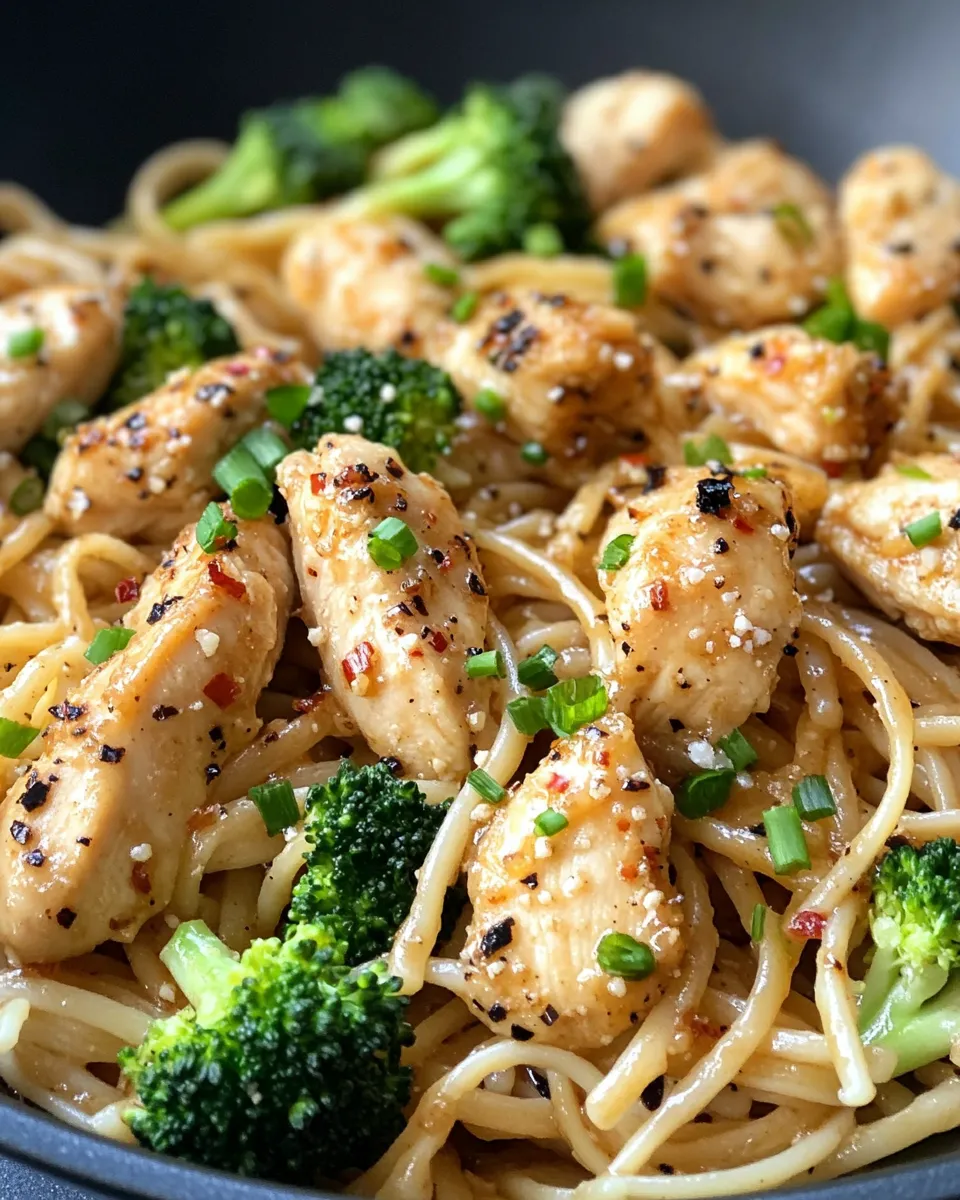 Easy Honey Garlic Chicken Pasta recipe photo