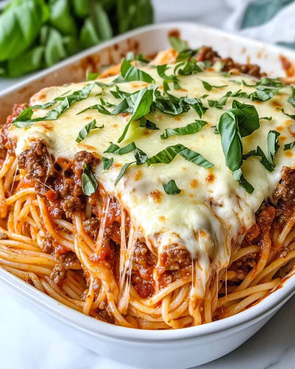 Classic Million Dollar Spaghetti dish photo