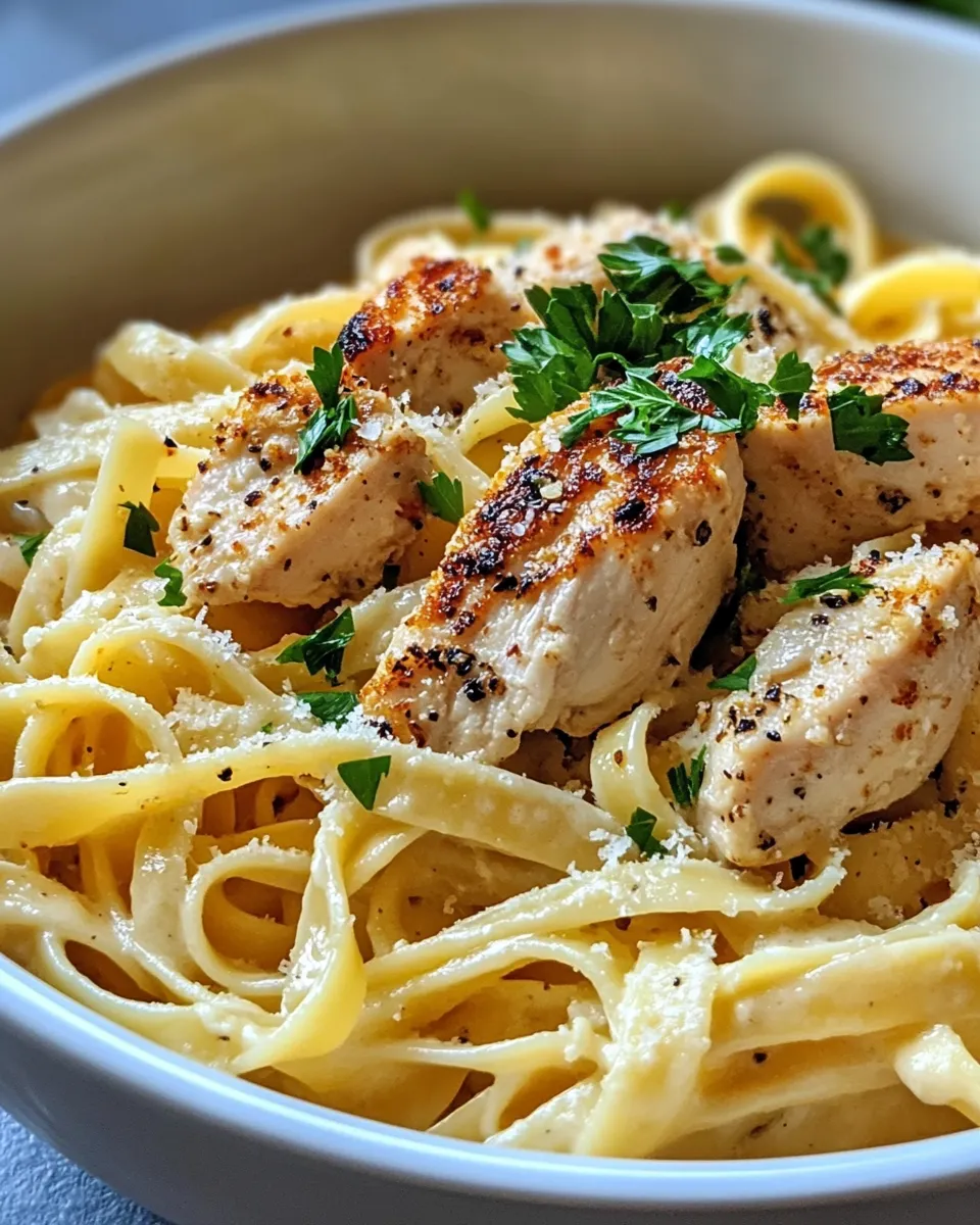 Easy One-Pot Cajun Chicken Alfredo recipe photo