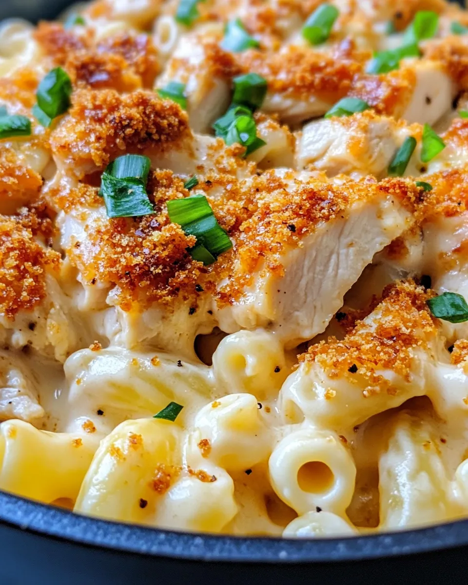 Homemade Spicy Cajun Chicken Mac and Cheese recipe photo