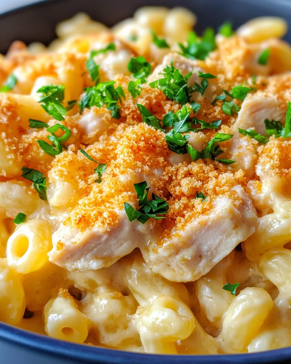 Classic Spicy Cajun Chicken Mac and Cheese dish photo