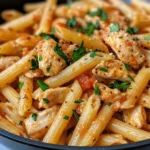 Homemade Spicy Cajun Chicken Penne photo
