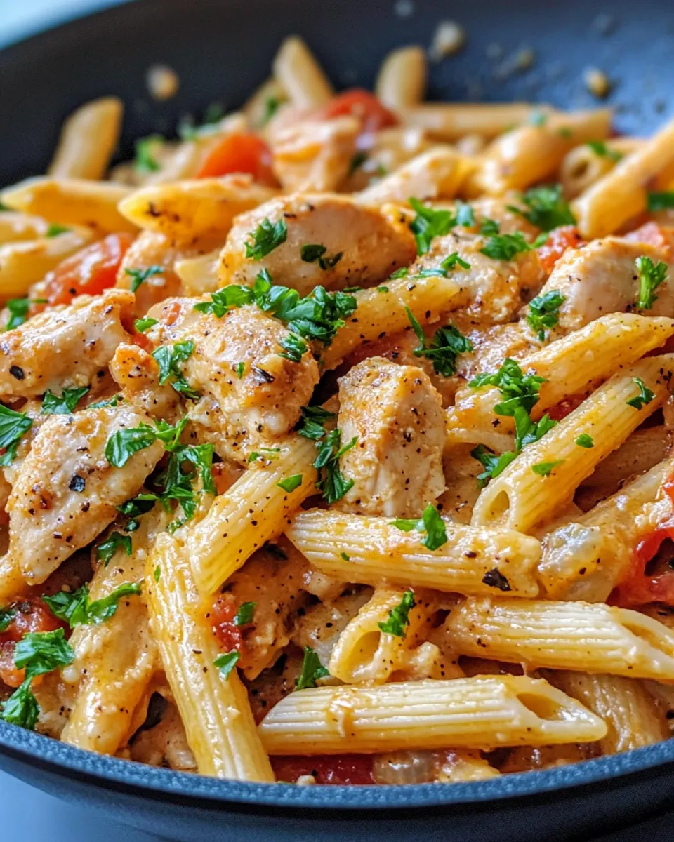 Classic Spicy Cajun Chicken Penne image