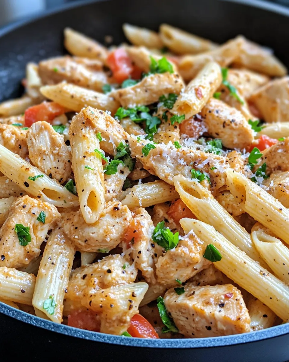 Easy Spicy Cajun Chicken Penne recipe photo