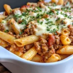 Homemade The Best Beef & Cheeseburger Pasta Casserole photo