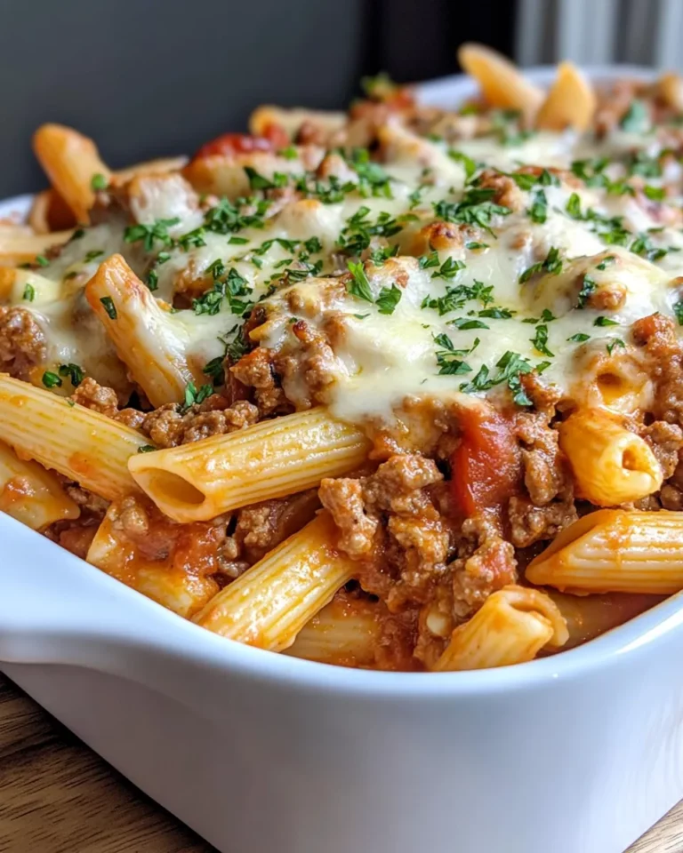 Homemade The Best Beef & Cheeseburger Pasta Casserole photo