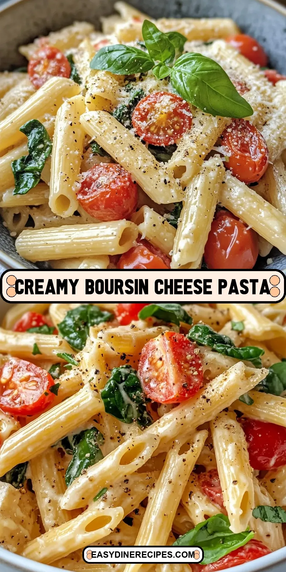 Easy Creamy Boursin Cheese Pasta Recipe