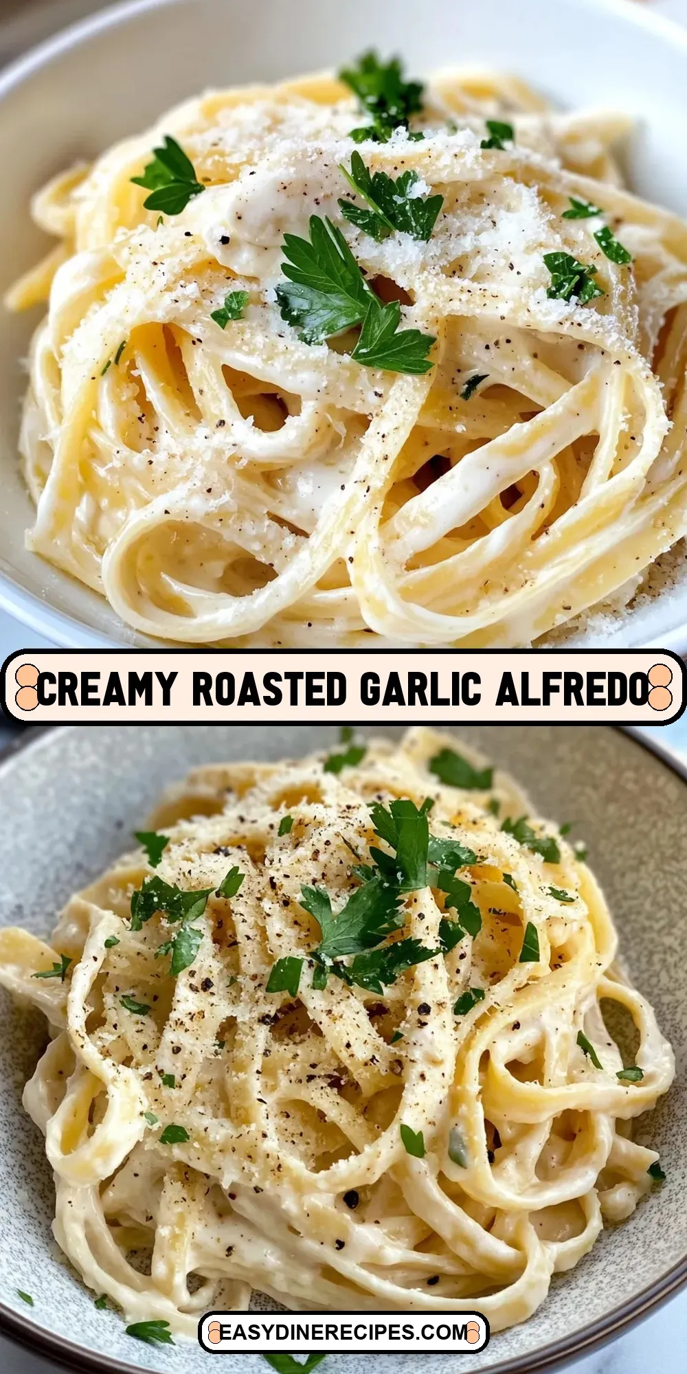 Creamy Roasted Garlic Alfredo (Ultimate & Delicious)
