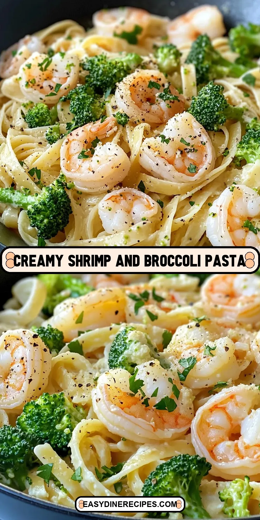 The Best Creamy Shrimp And Broccoli Pasta