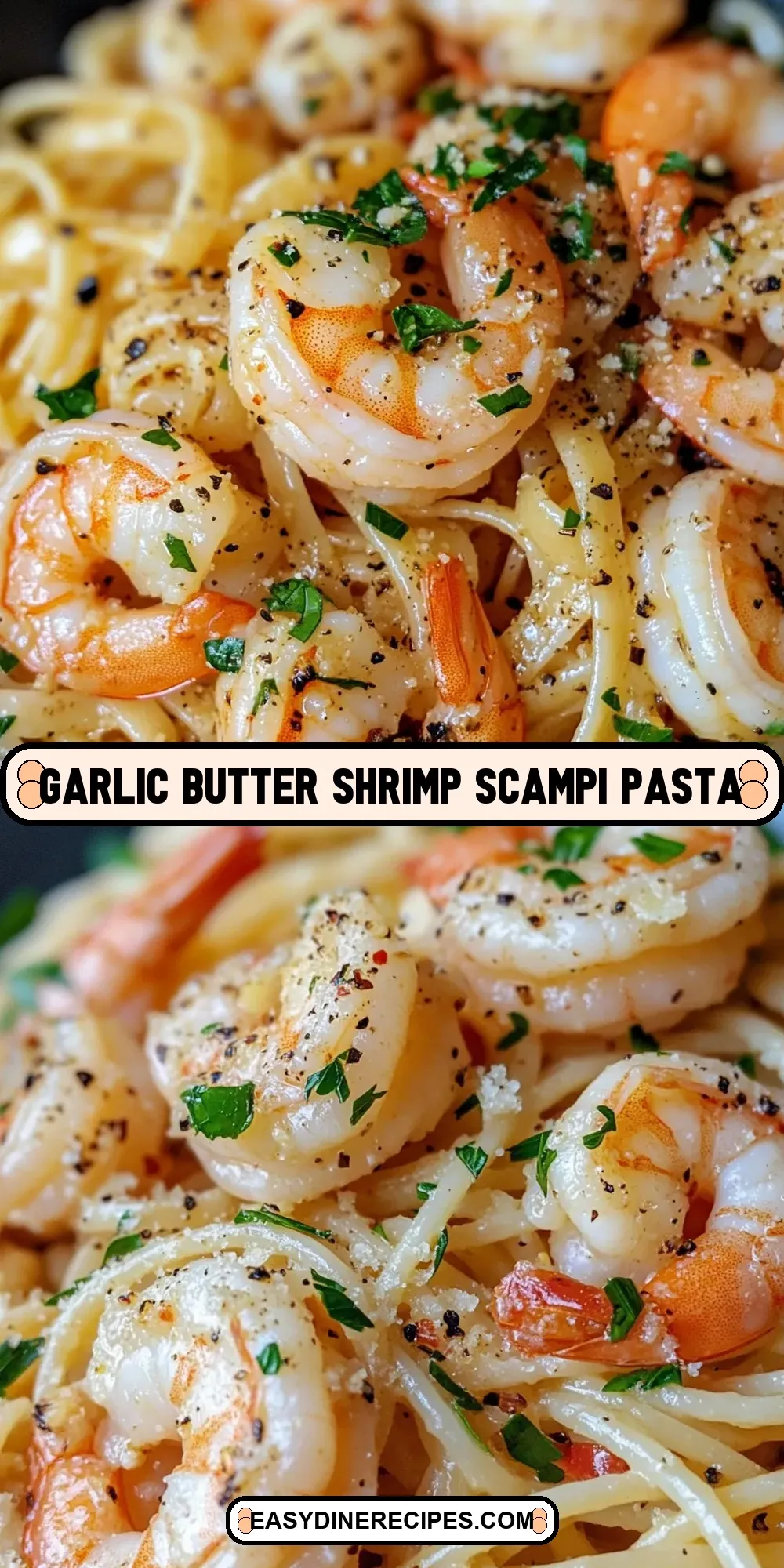 Garlic Butter Shrimp Scampi Pasta (The Best & Delicious)
