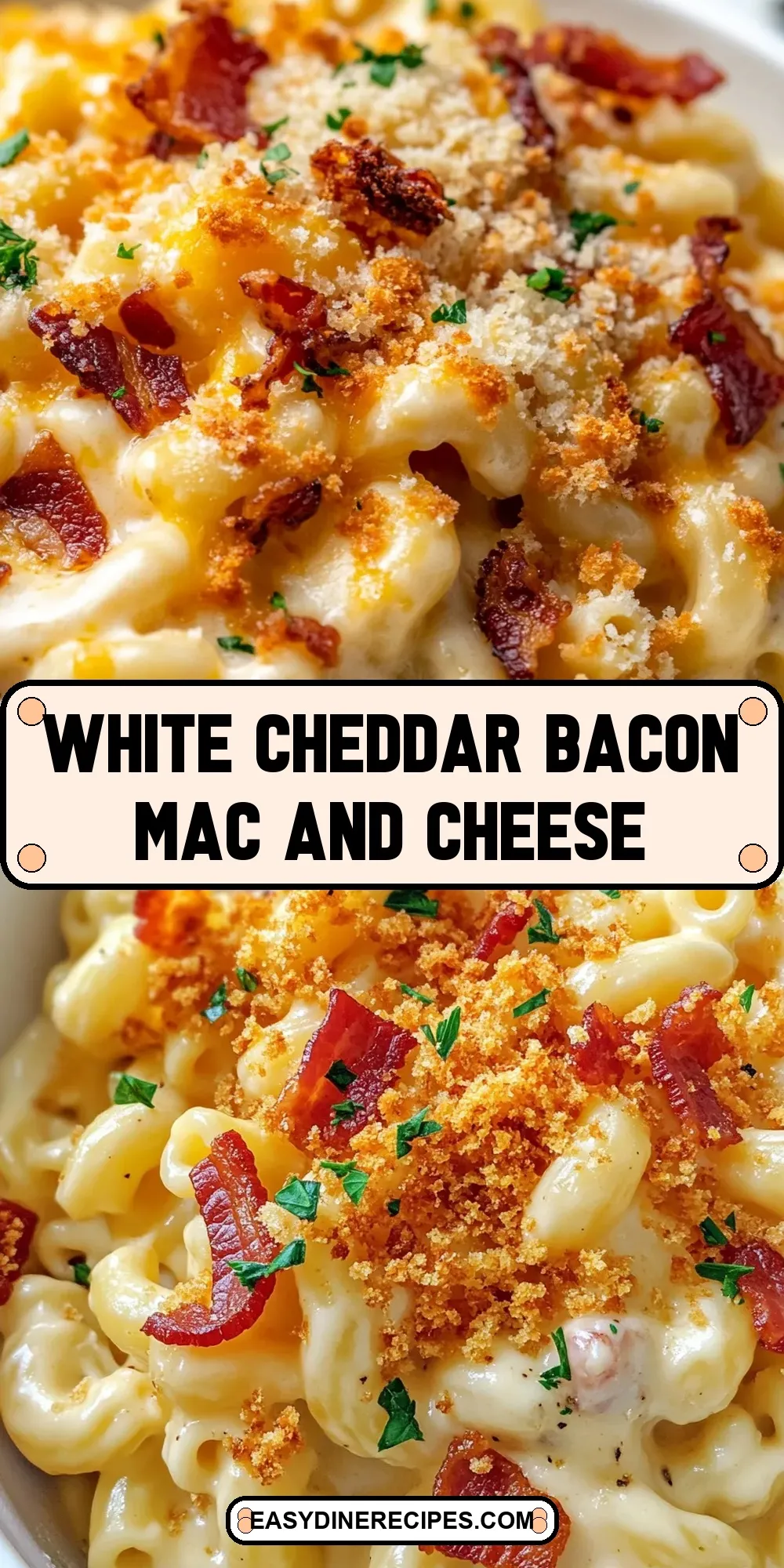 How To Make Amazing White Cheddar Bacon Mac And Cheese