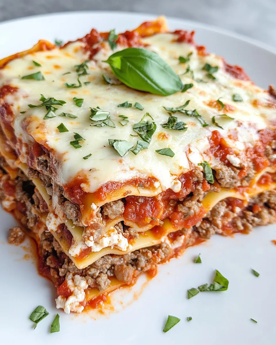 Easy 30-Minute Lasagna Pasta recipe image